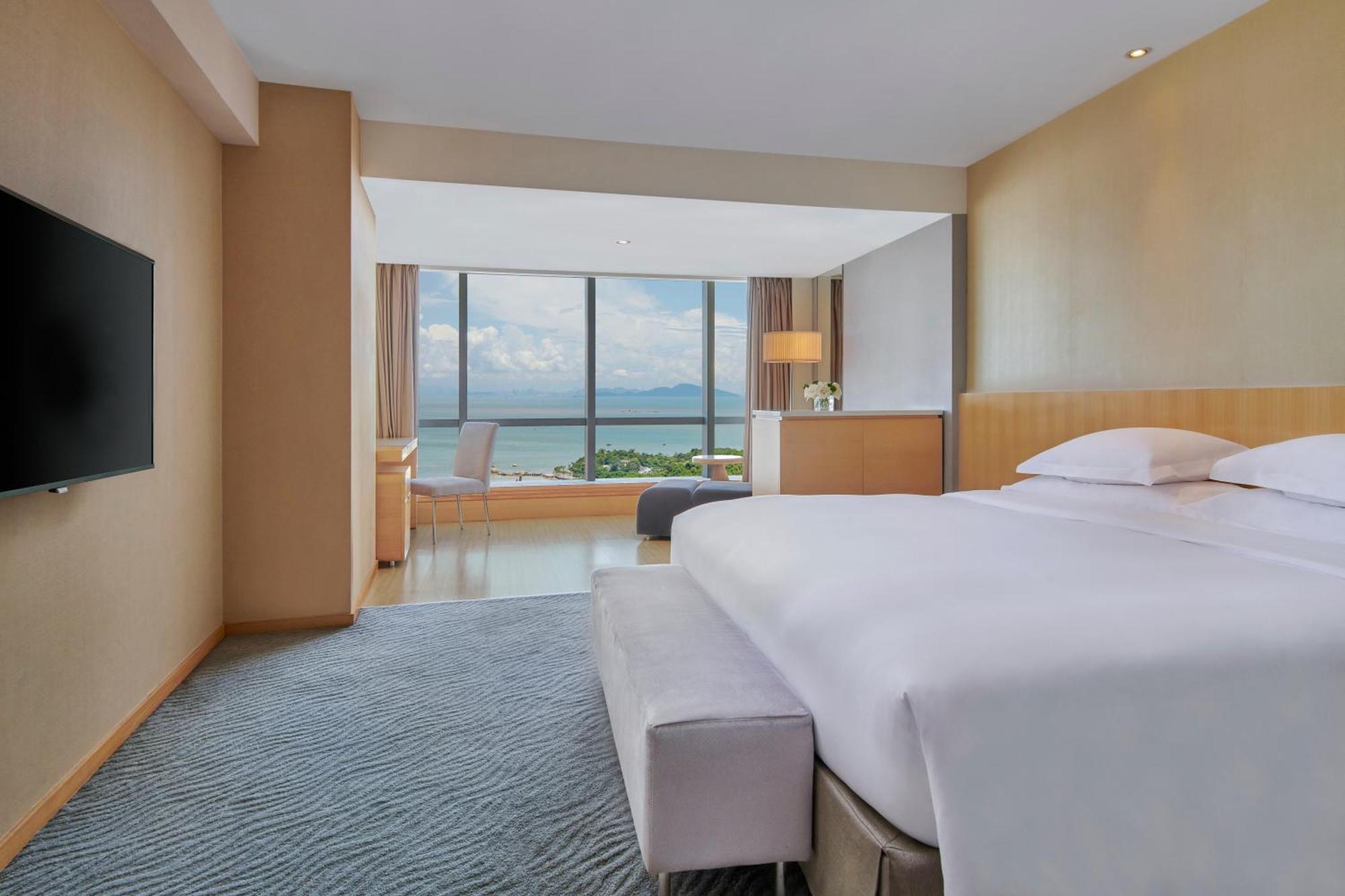 Crowne Plaza Zhuhai City Center By Ihg - Offers Free One-Way Shuttle To Chimelong Ocean Kingdom Zimmer foto